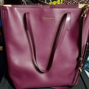 💯Michael Kors Large Saffiano Leather Satchel